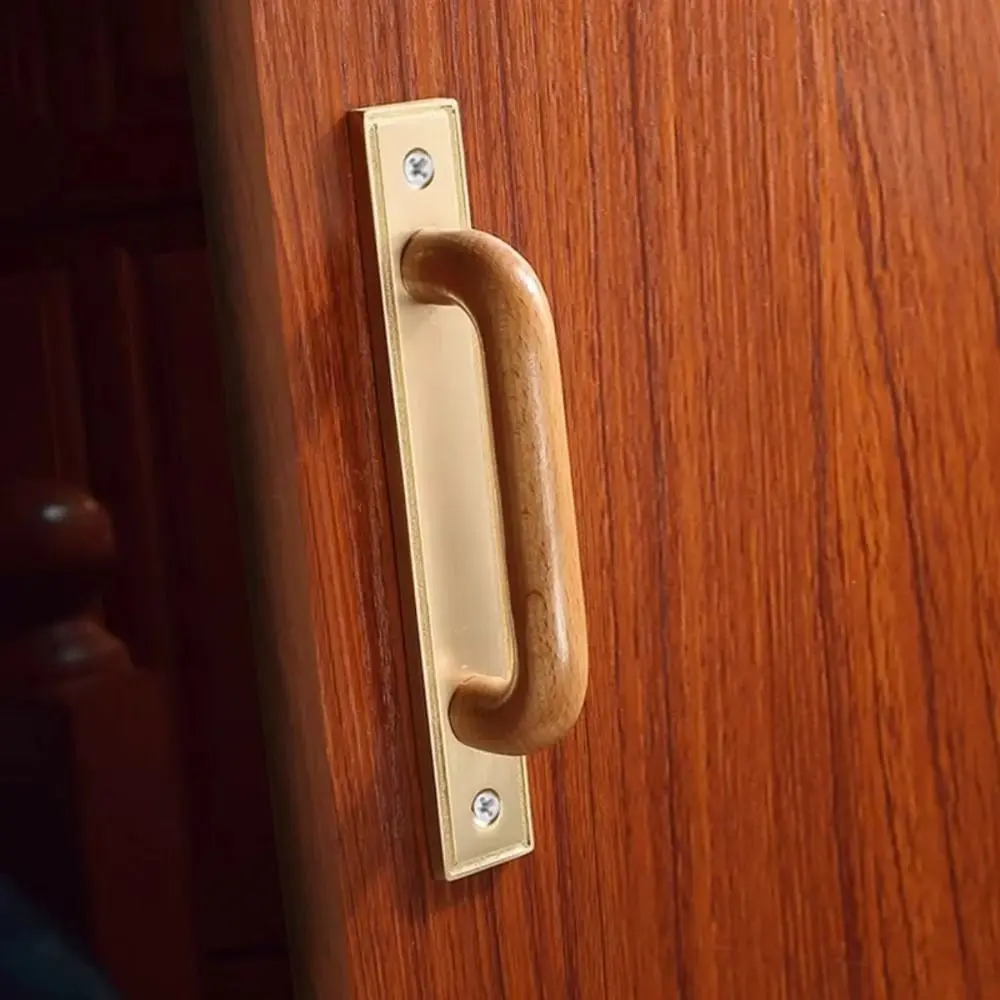 

Decorative Solid Wood Cabinet Handle Antique Pull Knob Retro Pull Handle Convenient Zinc Alloy Cabinet Pull Cupboard