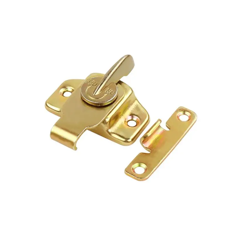 Security Door Toggle Latch Child Safety Sliding Window Lock Hasp Dining Table Furniture Connection Buckle Fastener Hardware