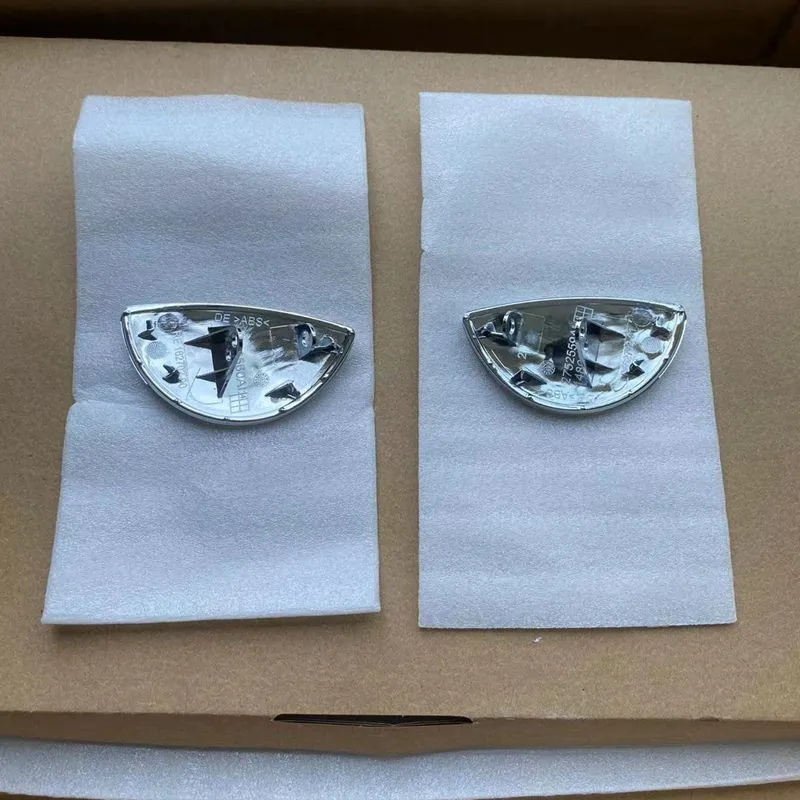 Front Headlight Washer Water Spray Cover Replacement for MINI COOPER R55 R57 R56 R58 R59 2008-2014 61672752559 61672752560