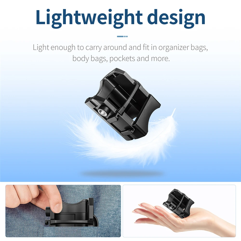 For Pocket 3 Adapter Expansion Mount Bracket Multifunctional Frame Holder For DJI Pocket 3 Accessoires Sport Camera Accessories