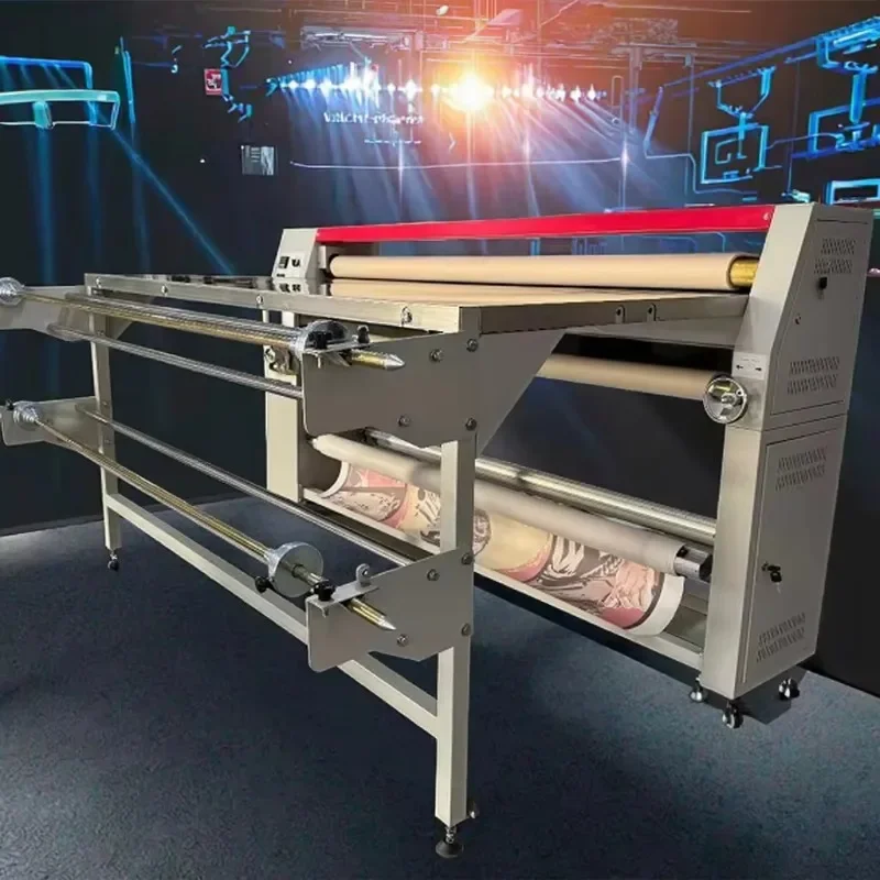 

【Popular】 1200mm-220durm 2025new Design Roll Heat Transfer Machine Equipped With Stainless Steel Platforms