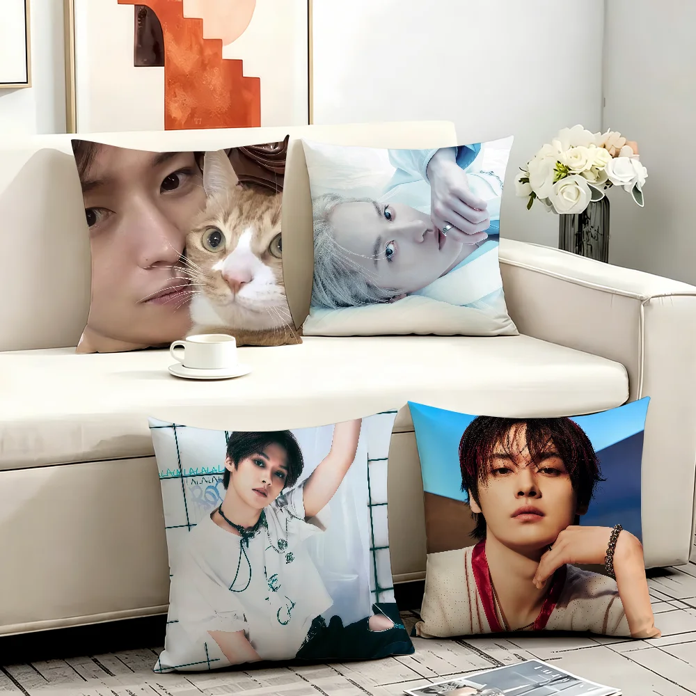 Singer cushion cover Anti-dustmite Sofa Cushion Decorative Office Cover Lounge Area L-Lee K-Know Indoor & Outdoor Use