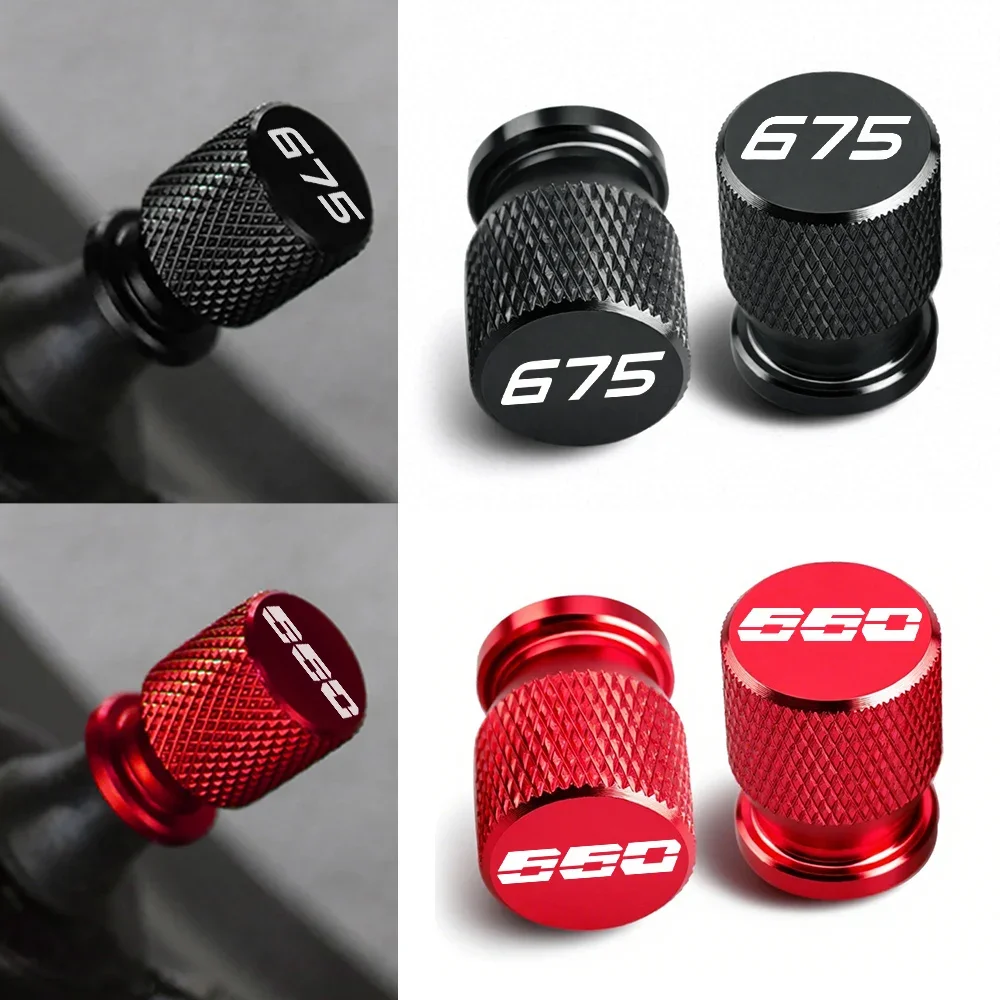1 Pair For Triumph Street Triple 765 RS /S/R 675 Trident 660 Daytona Tire Valve Caps Cover CNC Motorcycle Accessories