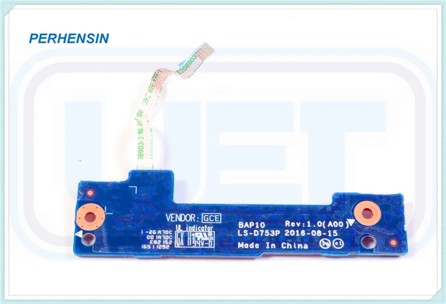 

FOR Dell FOR Alienware 15 R3 Power Button Board With Cable Power Button Board LS-D753P