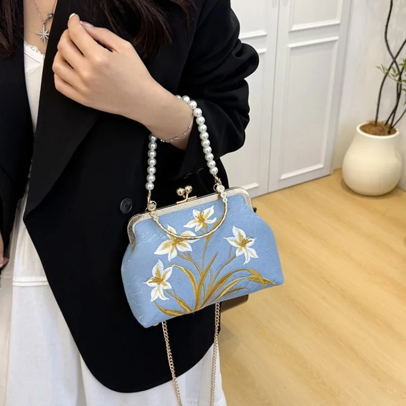 

Polished One Shoulder Travel Adjustable Printing Creative Exquisite Maillard Style Handbag Perfect For A Beach Trip