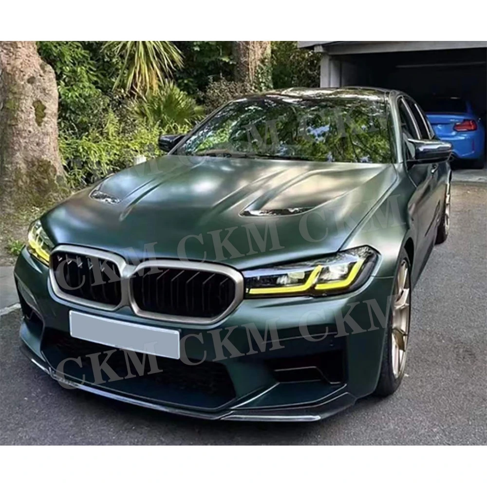 

Carbon Fiber Car Front Bumper Engine Hood Bonnets Body Kits Guard for BMW 5 Series F90 M5 2018+ Accessories