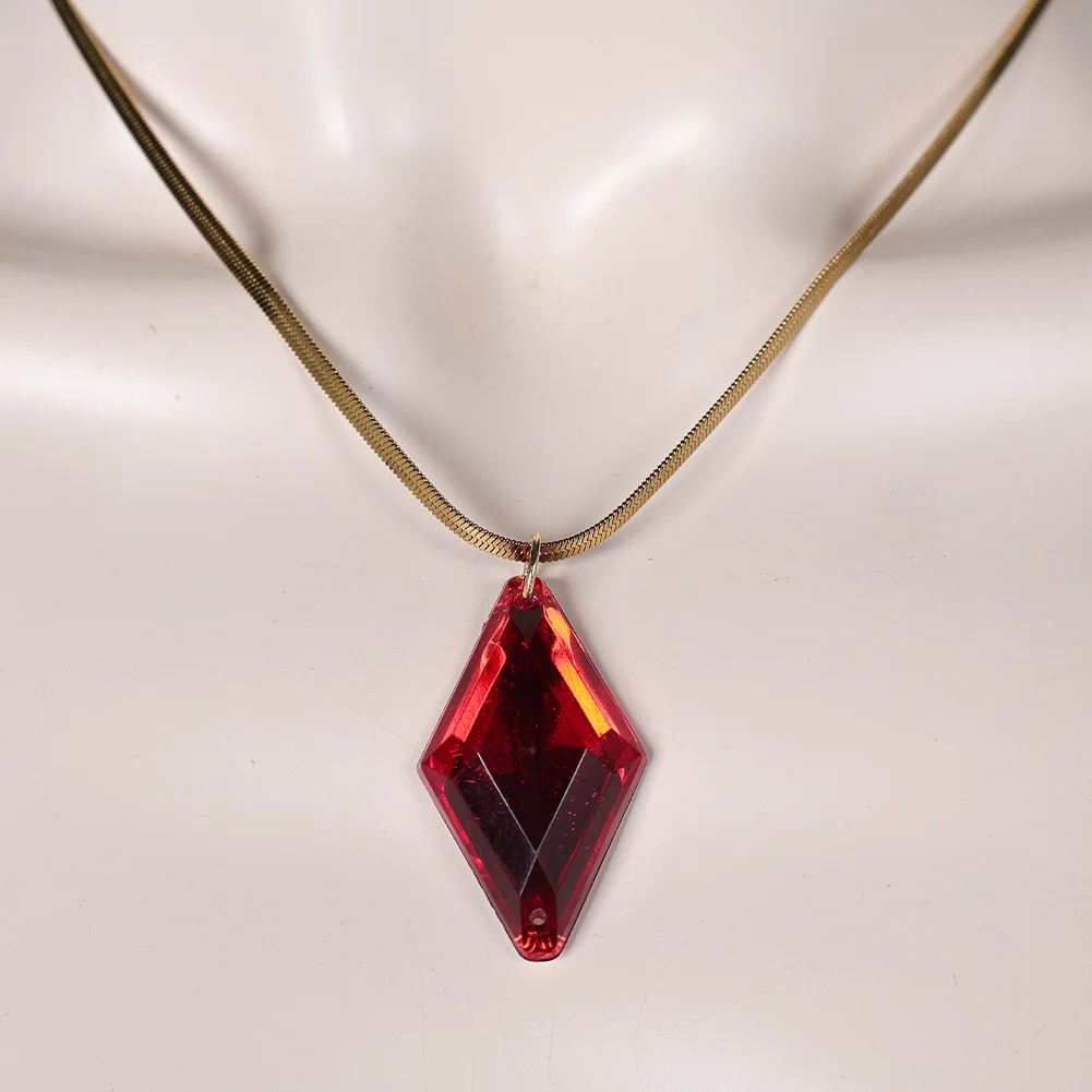 Dante Cosplay Necklace Pendant DmC Fantasia Adult Men Roleplay Neckwear Halloween Disguise Carnival Costume Accessories Gifts