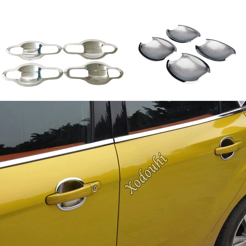 

For Ford Kuga Escape 2013 2014 2015 2016 2017 2018 2019 2020 Car Cover Detector Trim ABS Armrest Outside Door Bowl Stick Frame