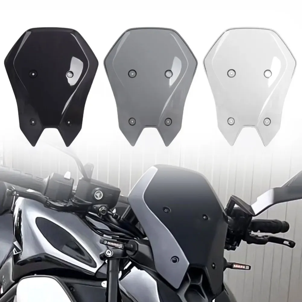 

ЧЕРНЫЙ передний ветровой дефлектор для Kawasaki Z900 2025, аксессуары для мотоциклов, лобовое стекло