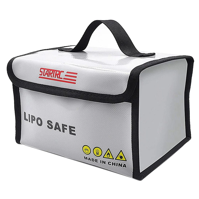 STARTRC Lipo Battery Bag Fireproof Safe Bag Safe Guard Explosionproof Pouch Sack For DJI FPV Combo Lipo Battery