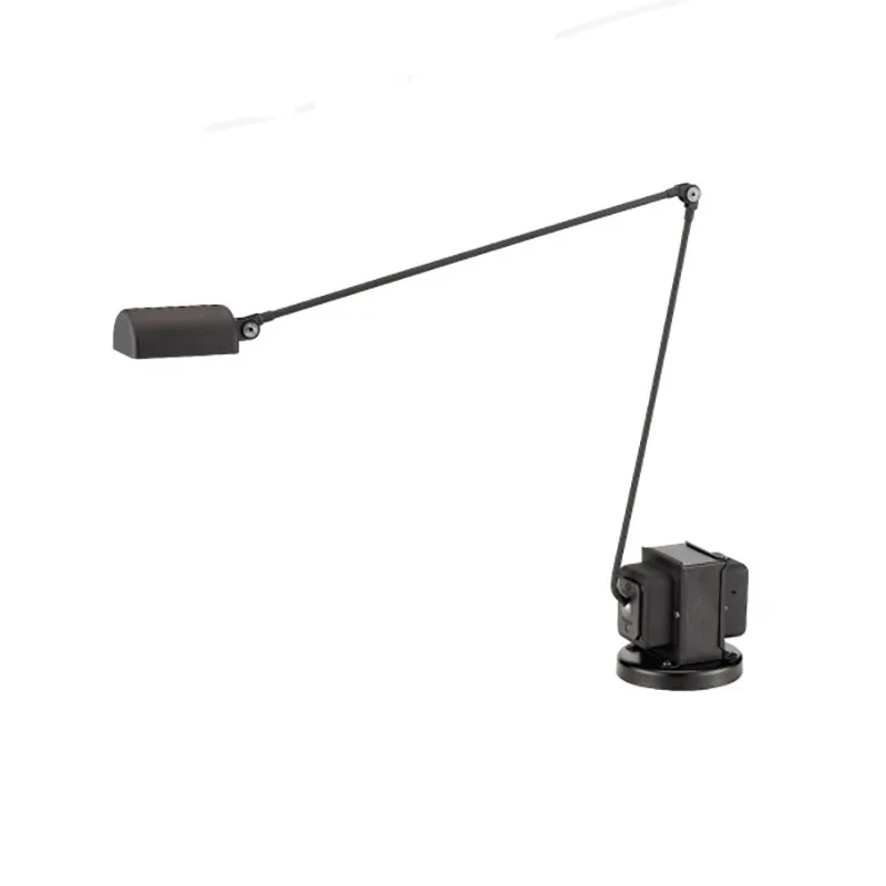 Floor lamp European and American retro rocker arm dimmable reading lamp