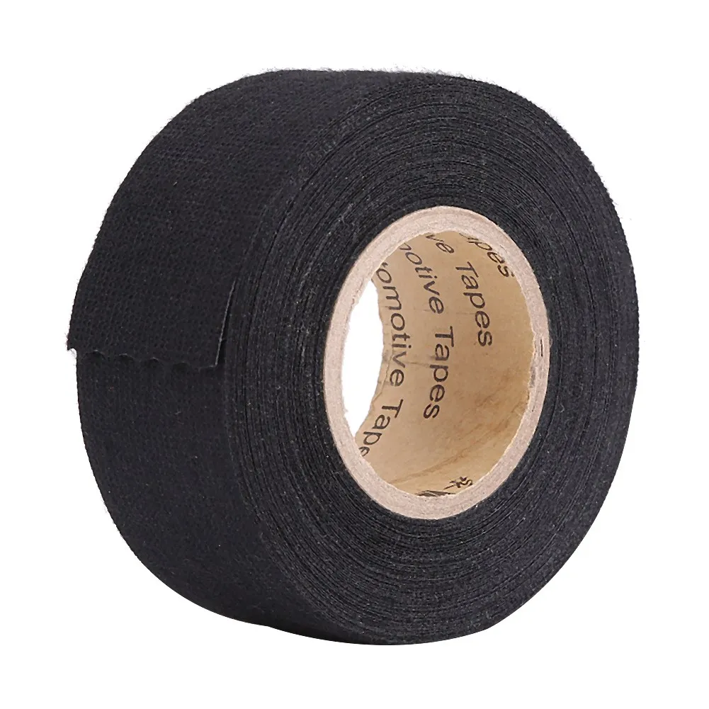 Car Self Adhesive Tape Anti-creak Rattle Felt Tape Automotive Wiring Multipurpose Harness Tape 9mmx25m 19mmx15m 32mmx11.5m