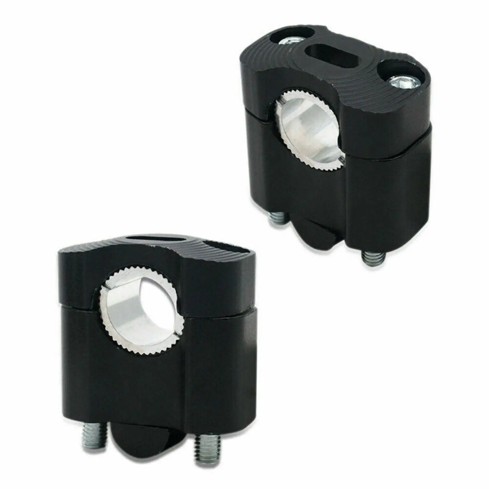 2x Motorcycle Handlebar Risers Handlebar Lifter Bar Riser Adaptor Replace