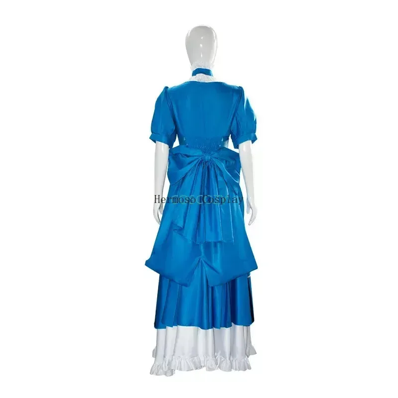 Anime Kuroshitsuji: Book of The Atlantic Black Butler Elizabeth Ethel Cordelia Midford Cosplay Costume Wig Woman Party Dress
