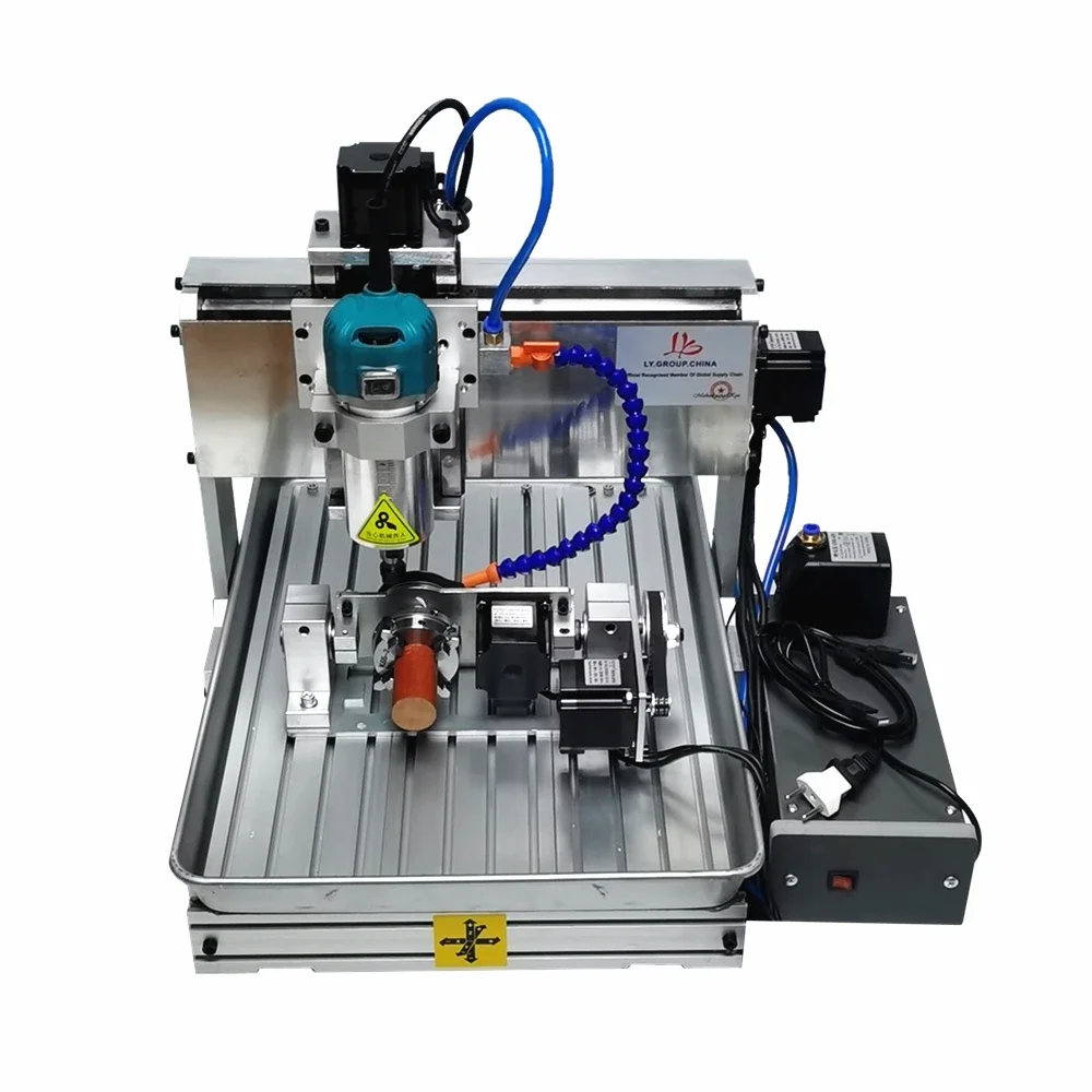 

LYF3040 Engraving Machine CNC Router 3/4/5 Axis Engraving Drilling and Milling Machine for PVC Metal Engrave