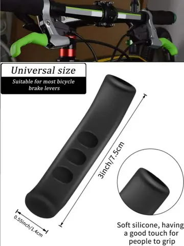1 Pair Bicycle Brake Handle Protection Cover Mountain Road Bike Brake Lever Protection Anti Slip Gel Sleeve Cycling Accessories