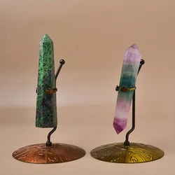 Zodiac Crystal Tower Mineral Stone Pillar Holder Mineral Specimen Stand Multifunctional Adjustable Base Suitable DIY Specimen