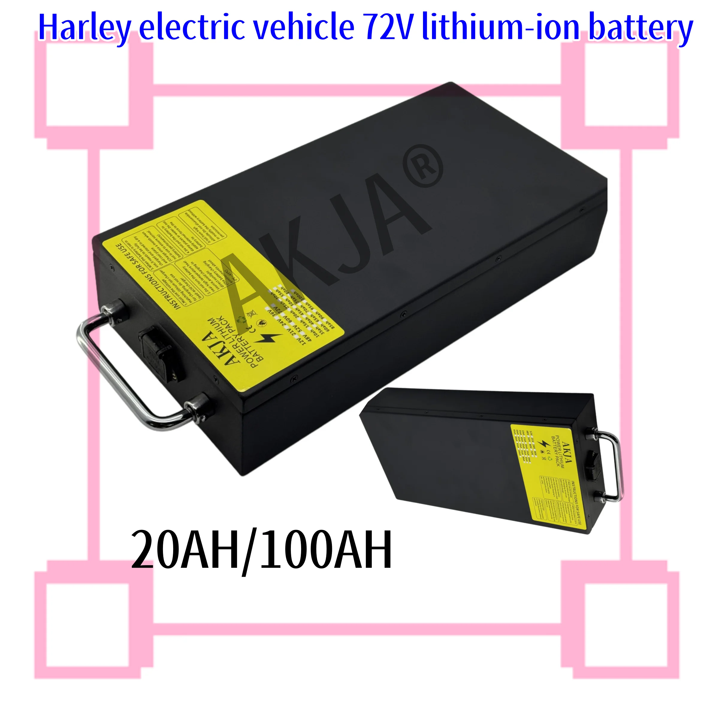 

Air fast transportation 72V100AH 18650 lithium battery Lithium battery pack Suitable for motors below 250-3000W