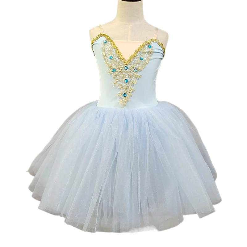 Nieuwe Meisjes Balletdansrok Voor Kinderen Professioneel Balletkostuum Tutu Rok