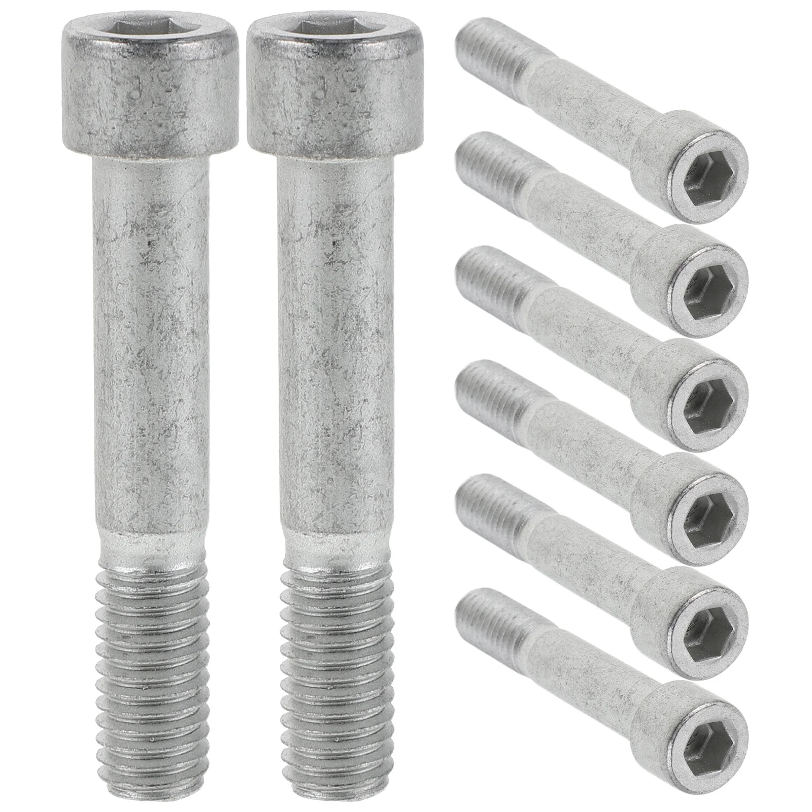 

8Pcs Bike Seatpost Clamp Screws M8 Stainless Steel Bike Seat Bolt Screws Quick Release Seatpost Clamp Hardware for Mountain Road