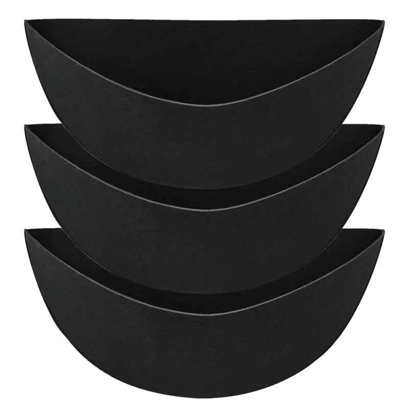 AB45 Half Round Planter Liner,Hanging Basket Liners,Planter Basket Liners Insert For Garden Accessories