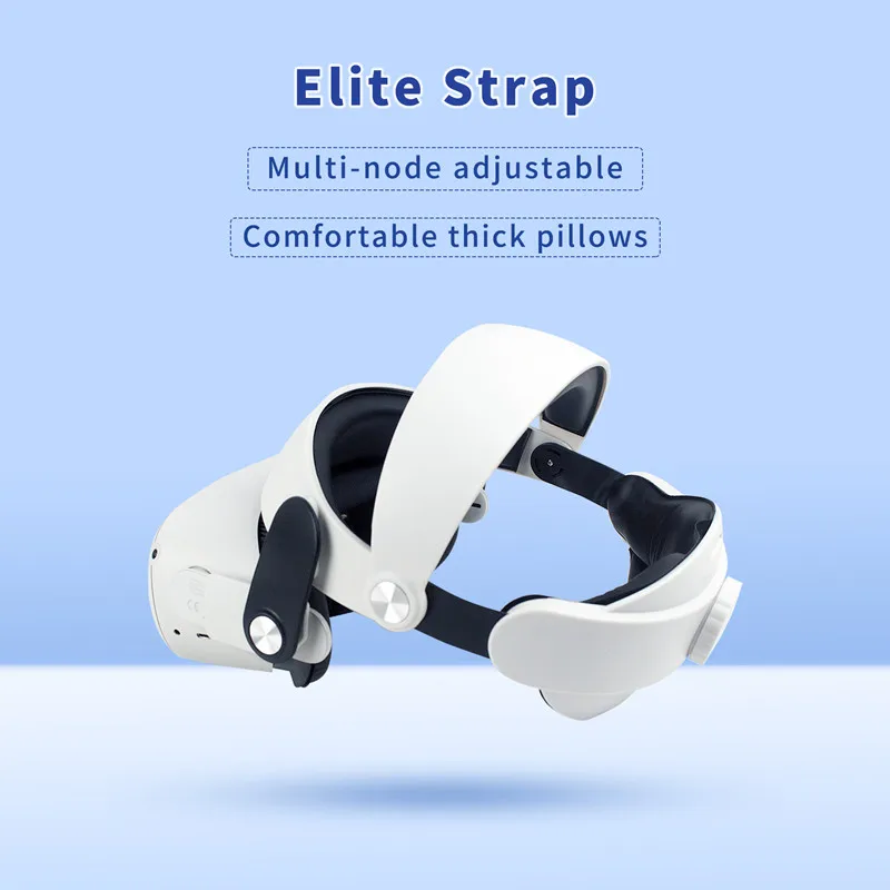 Head Strap For Oculus Quest 2 VR Stand Helmet Adjustable Headset For Oculus Quest 2 Accessories Mount Face Padding Elite Strap