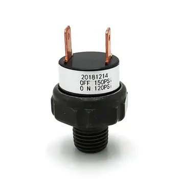 120-150 PSI NPT 1/4 氣壓控制開關,儲氣罐安裝式氣壓開關,帶壓力感知器,12V 8 最佳銷售 氣壓感知器 - №8