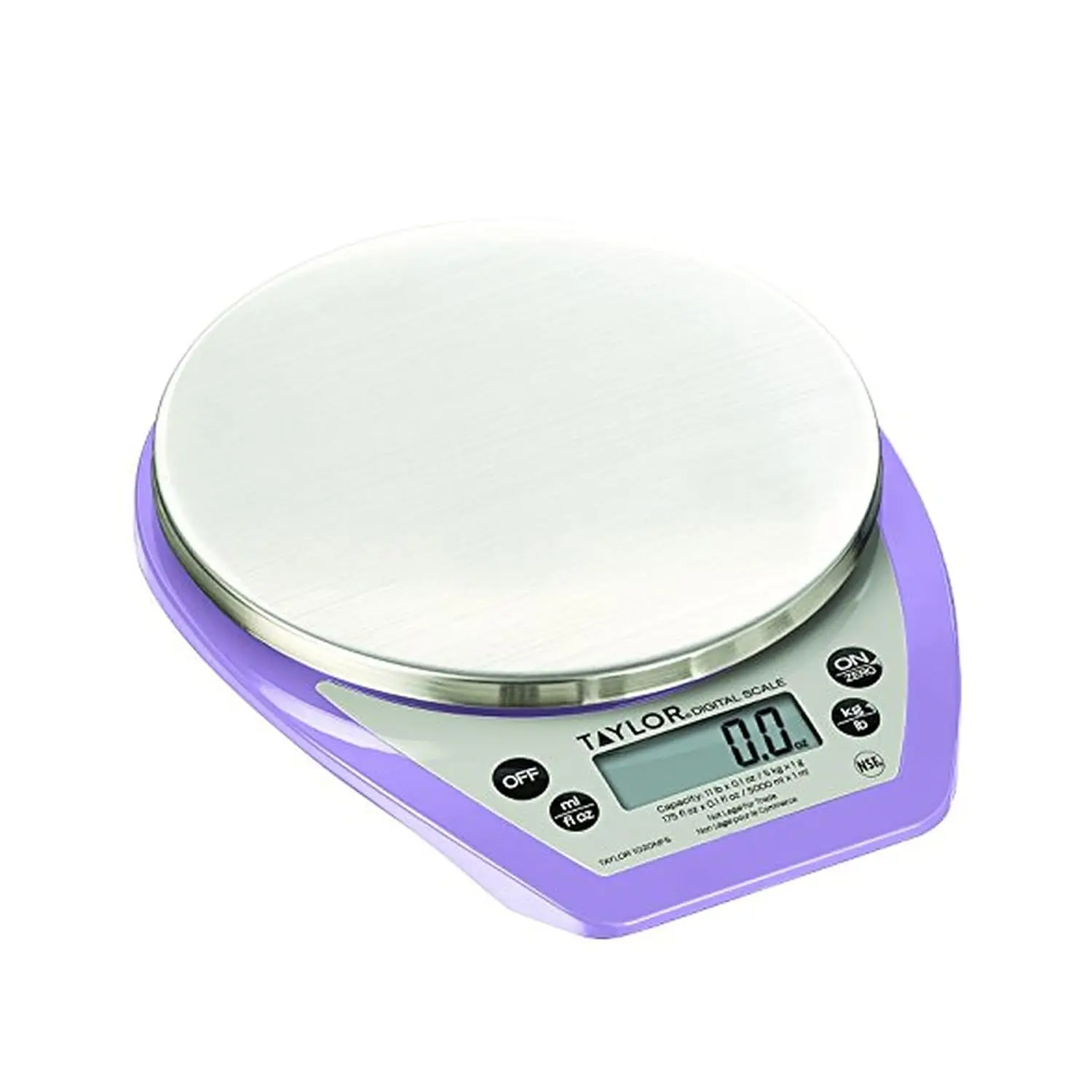 

Purple Digital Allergy Scale with LCD Screen, 11lb Capacity for Portion Control