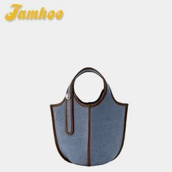 Jamhoo Luxury Basket Tote Bag Bucket Bolsas Handbag Mujer Sense Shoulder Bags for Women Crossbady Bolsos New Niche Sac Femme