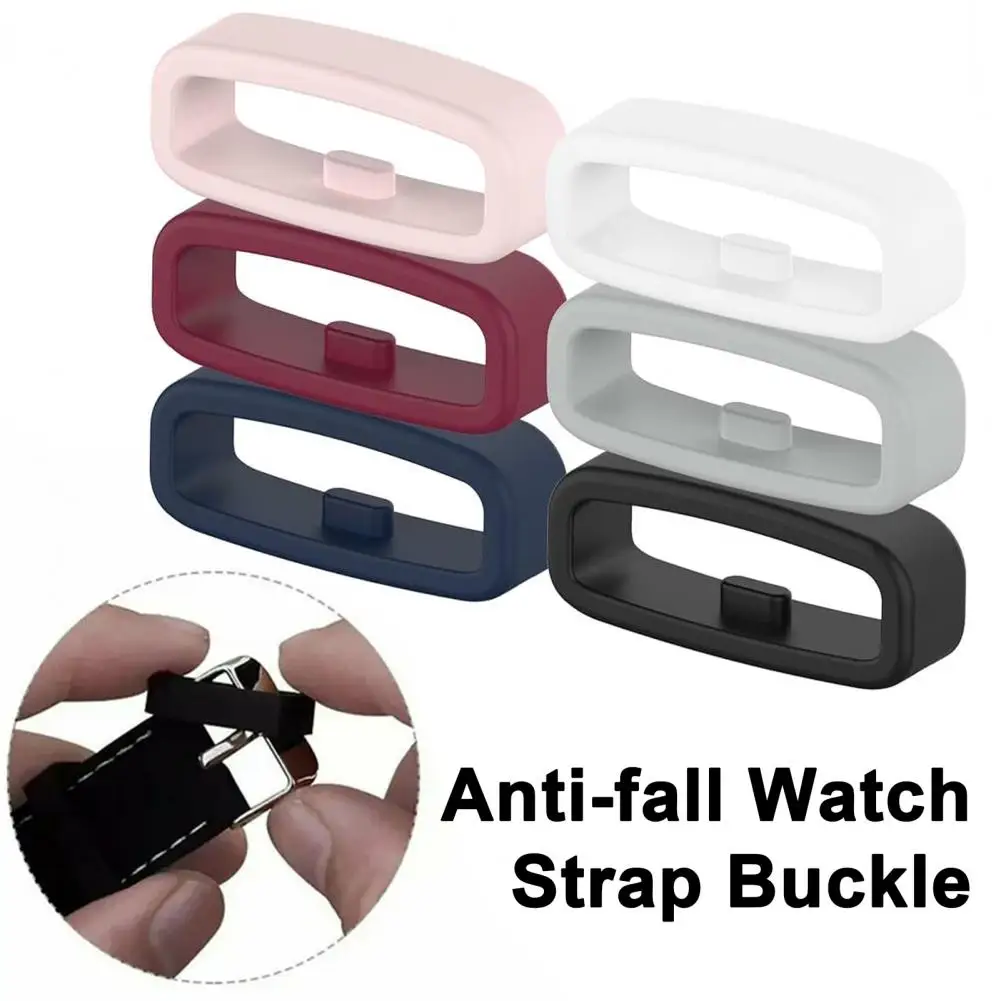 Universal Watch Band Keeper Watch Band Fastener Ring Buckle Anti-Slip Design Watch Strap Holder Loop