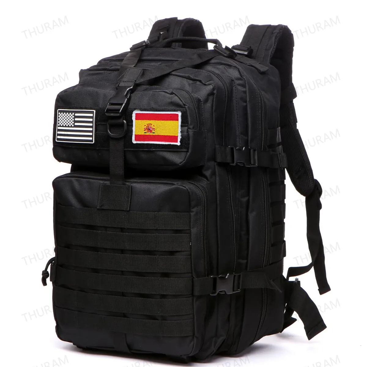 25L/50L 1000D Nylon impermeable Trekking pesca caza bolsa mochila mochilas al aire libre deportes tácticos Camping senderismo