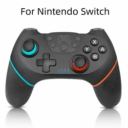 Manette de jeu Bluetooth pour console Nintendo Switch Pro, manette de jeu, joystick, hôte avec poignée 6 axes pour NS