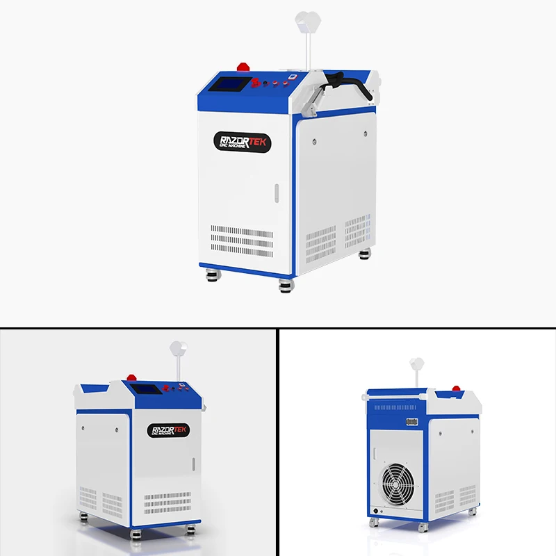 

Fiber Rust Oil Paint Removal Cleaner Laser Cleaning Machine 1500w 2000w 3000w equipo de soldadura