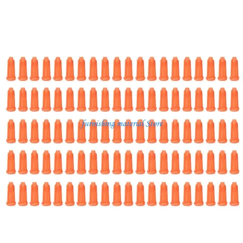 

Y5GD 100pcs Plastic Glues Dispensing Plugs For Electronics Crafts And Model Making Featuring Multiple Color For Easy