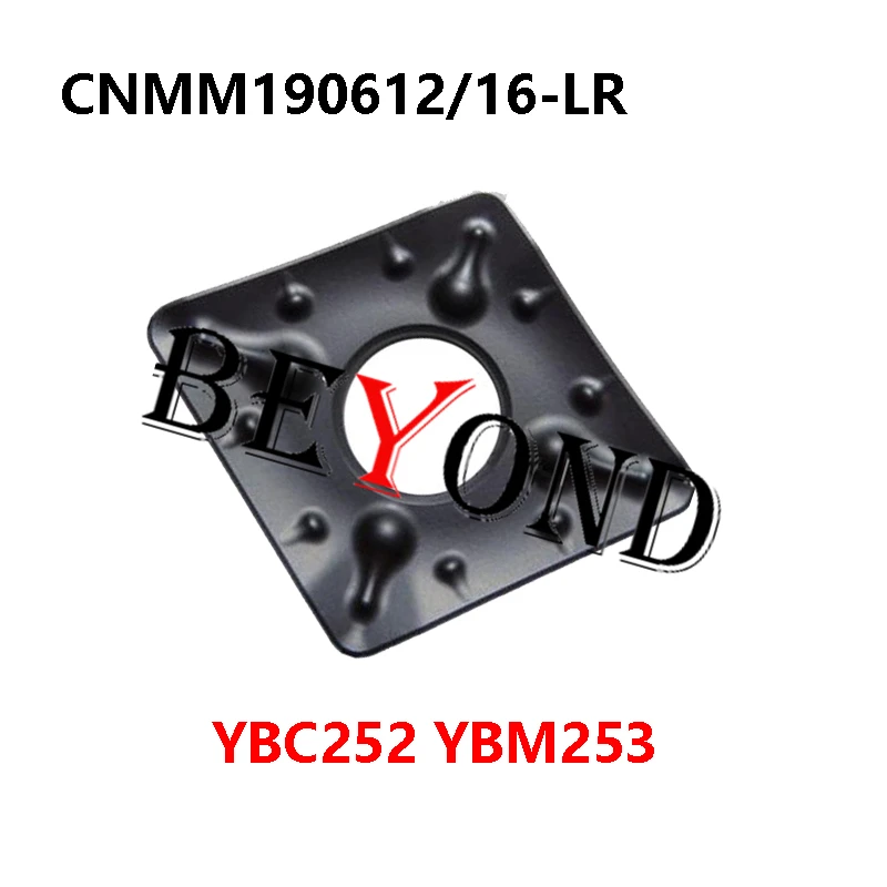 CNMM 190612 190616 100% Original Cabide Inserts For Steel CNMM190612-LR YBC252 CNMM190616-LR YBM253 CNC Lathe Cutter CNMM1906