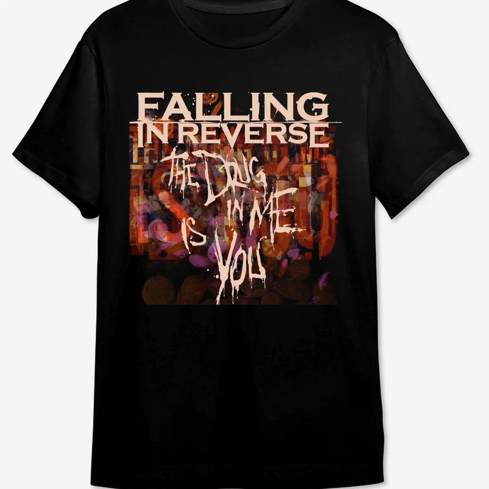 Classic Falling In Reverse poster shirt Gift Family Men All Size T-Shirt