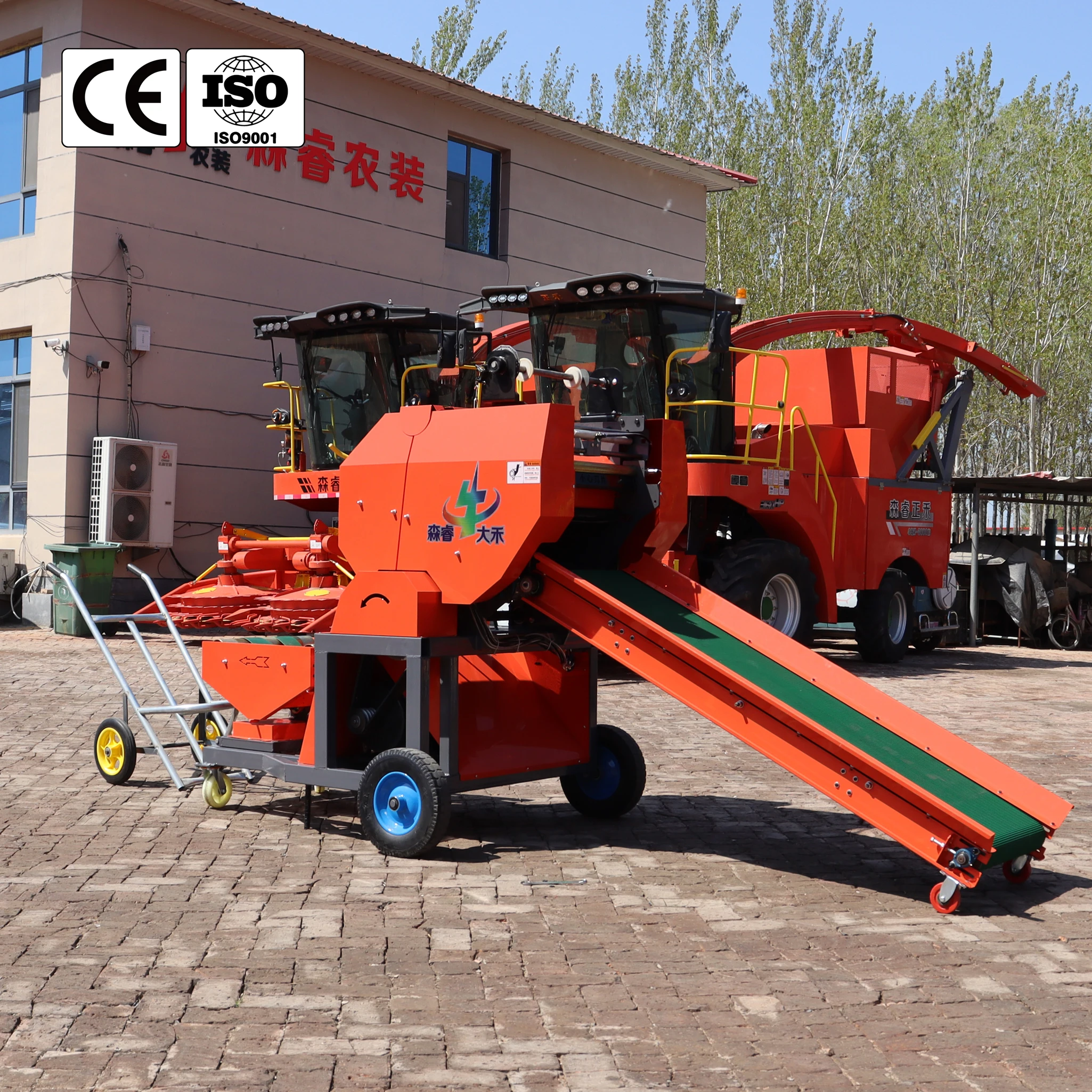 Best Quality Senrui 9YDB-50 China Corn Silage Baler Machine Wholesale Price