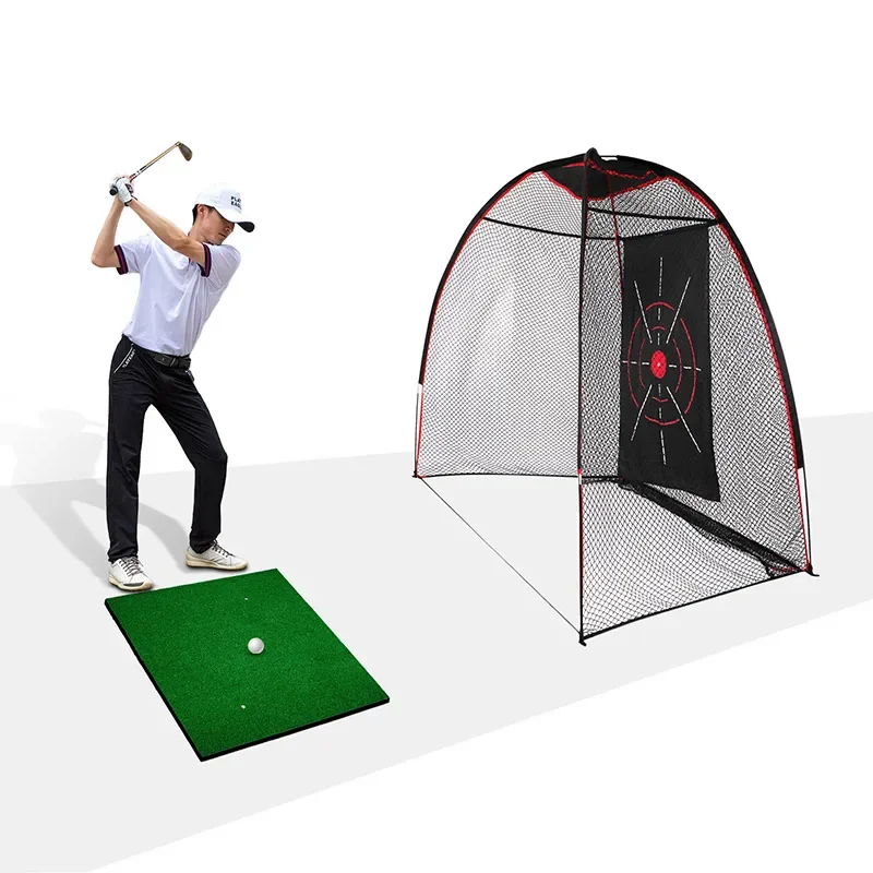 

Personal Large Driving Range Golf Practice Hitting Net for Indoor or Outdoor Use