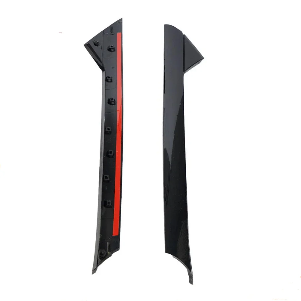 

1 Pair Windshield Pillar Outer Trim Car Windshields Exterior Trim Panel Bb5z-7803136/7 Compatible For Ford