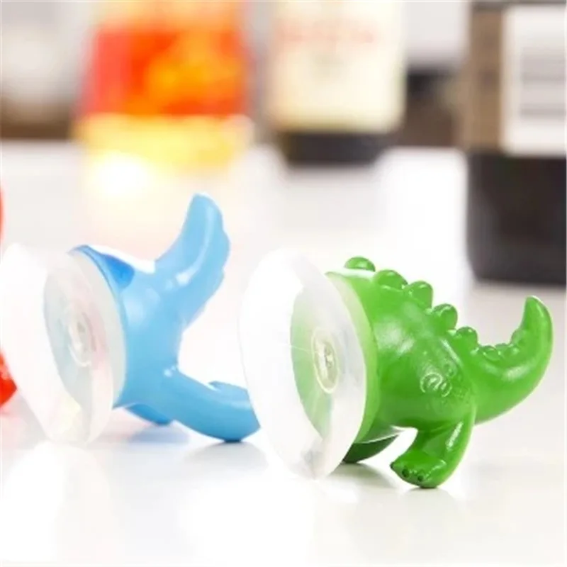 Lovely Cartoon Animal Tail Shape Sucker Kitchen Bathroom Wall Strong Hook Vacuum Suction Cup Non marking strong hook Pylons