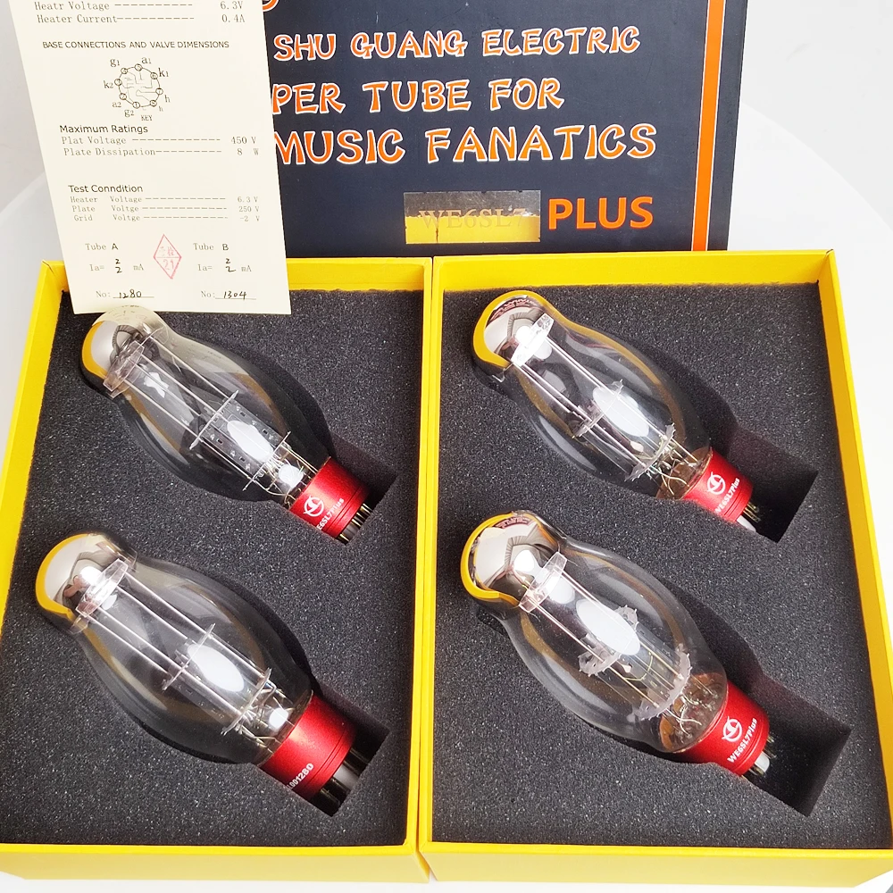 FEIYUE AMP SHUGUANG WE6SL7 PLUS Electron Tube Upgrade replace 6N9P 5691 CV1985 6H9C 6SL7-T 6SL7 E6SL7 Vacuum Tube HIFI Audio DIY