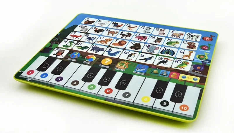 Libro di lettura della lingua russa apprendimento educativo e-Book per bambini libro di lettura vocale interattivo giocattoli per lo studio precoce regali