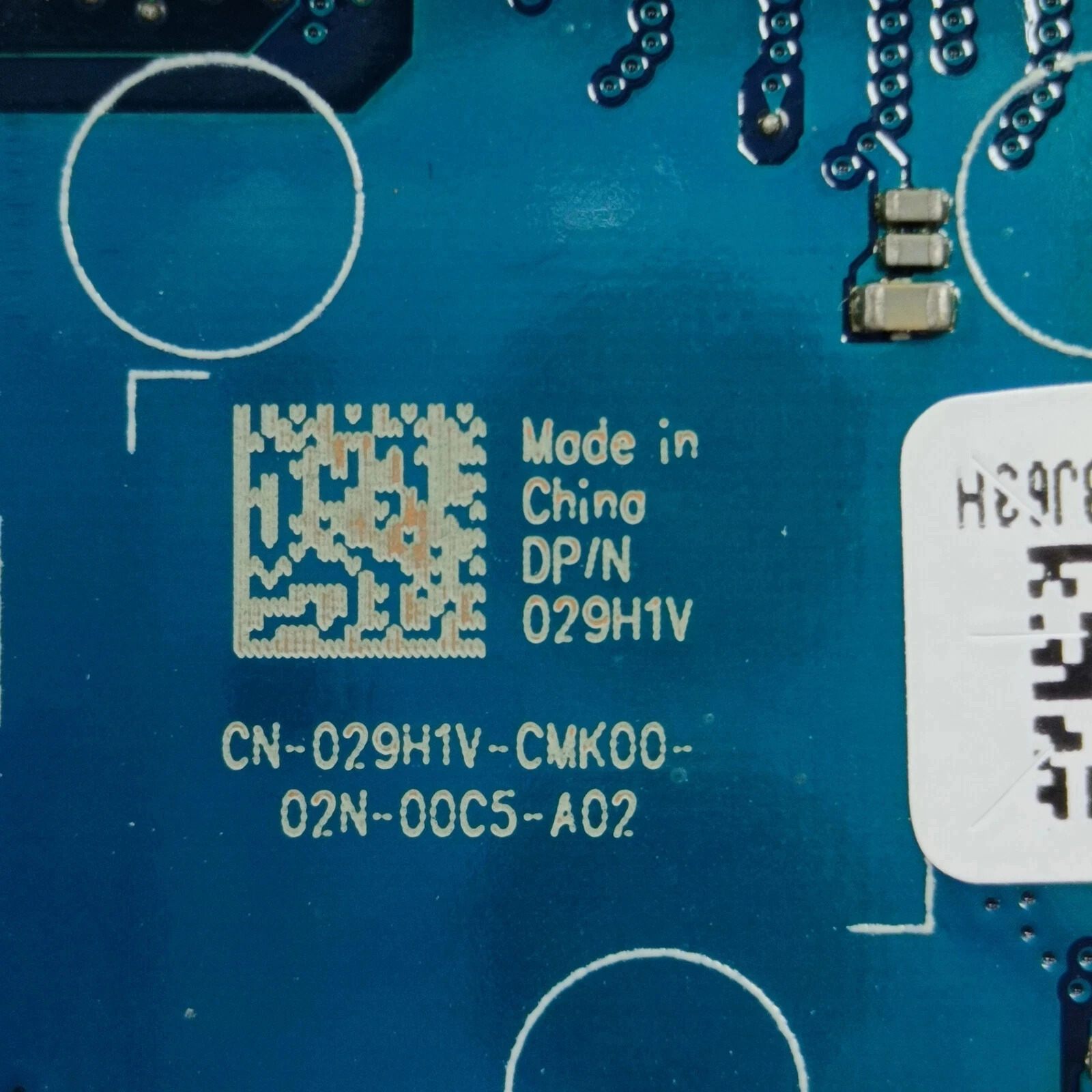 029H1V لخط العرض 5290 اللوحة الأم للكمبيوتر المحمول DDM60 LA-F391P I5-8250U