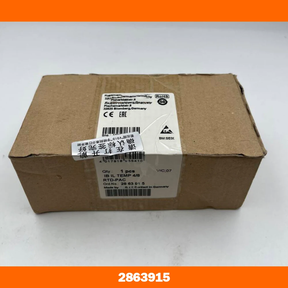 

2863915 For Phoenix Analog Module IB IL TEMP 4/8 RTD-PAC
