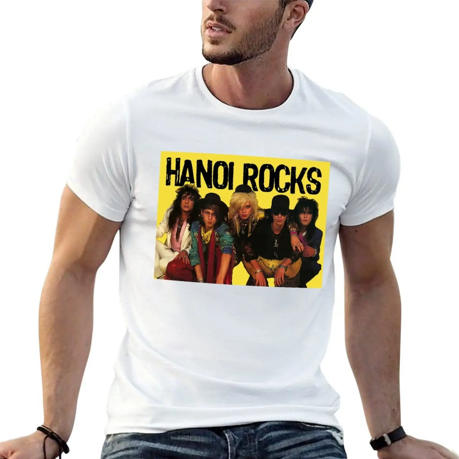 for man High t mens shirts shirts T-Shirt HanoiRocks t graphic res anime