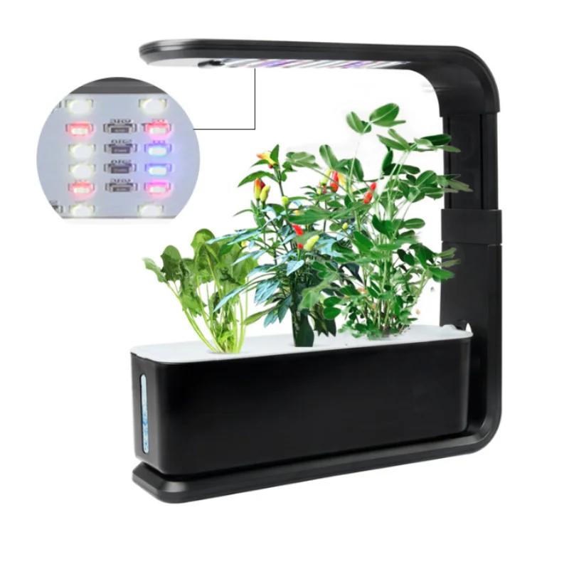 Intelligent Hydroponic Vegetable and Flower Planter, Home and Indoor Plant, Office, New