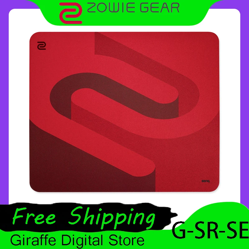 Zowie Gear G-Sr-Se Rubber Mouse Pad Moisture-proof and Anti-slip E-sports Gaming Mouse Pad Pc Gamer Accessory Valoran Gift