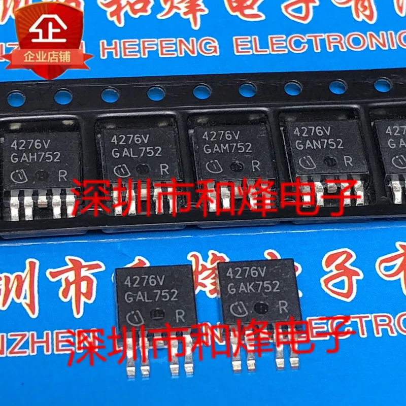 Free shipping  4276V TLE4276V  TO-252       10PCS