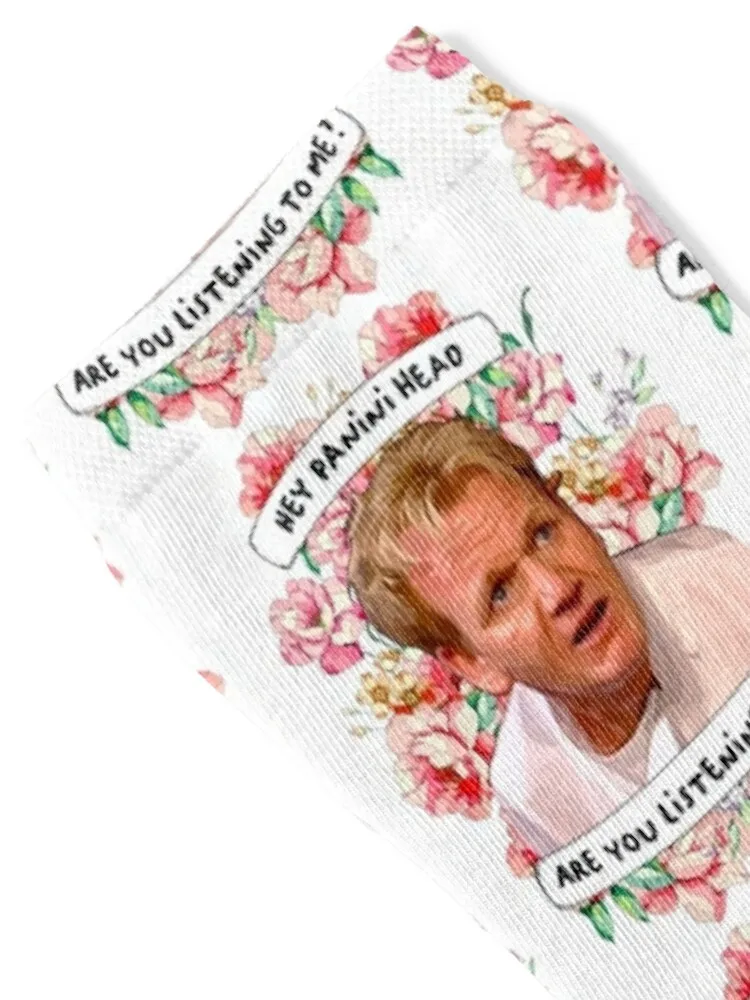 Gordon Ramsey quote panini head updated Socks sport professional running Stockings compression Socks Women's Men's