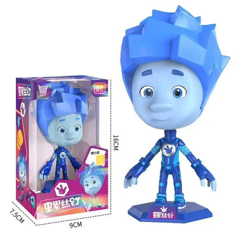 The Fixies Simka Nolik Joint Movable Anime Action Figures Digit Tom-Thomas Doll Model Toys Collect Ornaments